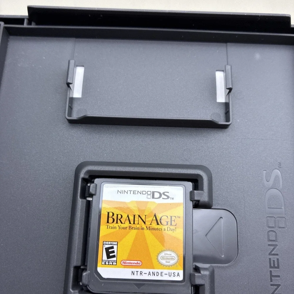 Nintendo DS Brain Age 1 and 2 Game Bundle CIB Sudoku Training NTR-ANDE NTR-ANME